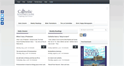 Desktop Screenshot of catholicfundamentalism.com